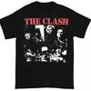 Редкая футболка группы The Clash Классическая черная S 5XL