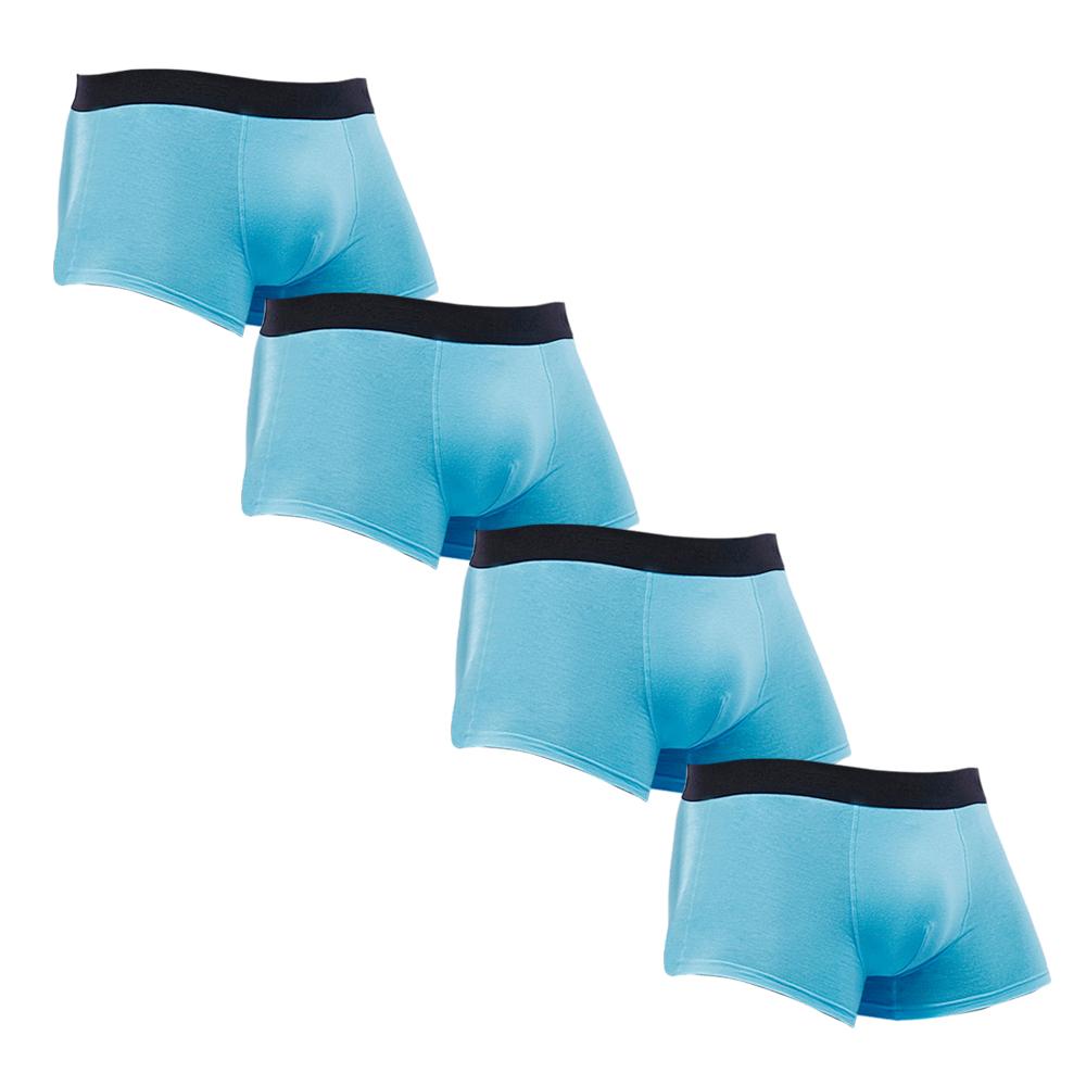 BONITOS 4 шт. сексуальные мужские трусы с принтом боксеры для мужчин хлопковые трусы слипы мужское нижнее белье