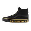 S.R. STUDIO. LA. CA. X Sk8-Hi Reissue 38 Vibram Black Orange Unisex Sneakers VN000S54Y23