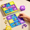 Montessori Montessori Puzzle Table Game Funny Nine-Square XO Game  Family Entertainment