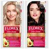Florex Super Permanent Hair Dye Cream - Give Your Hair Deep Nourishment, Makes Your Hair Soft and Silky-shiny.