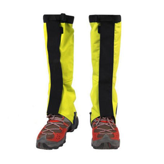 1 Pair Outdoor Leg Gaiter Adjustable Waterproof Men Women Hiking Climbing Snow Skiing Hunting Snake Guard Snow Boot Shoe Gaiter Leg Protector Cover