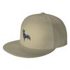 Fashion Blue Heeler Australian Cattle Dog Flat Brim Sun Hat  Prevents Head Tightness Caps For Unisex