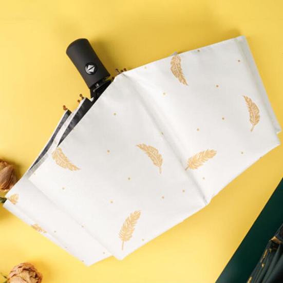 Простой солнцезащитный зонт из полиэстера, полностью автоматический