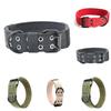 Наружный Набор Собачьего Ошейника Собачий Поводок Металлическая Пряжка Дышащий Нейлоновый Регулируемый Собачий Ошейник для Тренировок Шея Товары для Питомцев