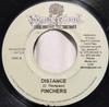 7inch Record PINCHERS / CE'CILE - Distance / No Pampering NONE Young Blood Rec Jamaica Reggae, Ska & Dub Used
