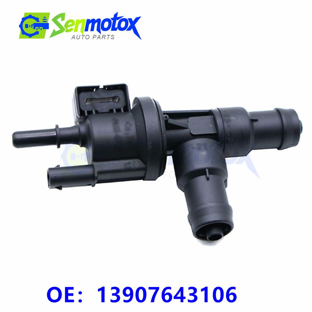 13907643106 Vapor Canister Purge Solenoid Valve Engine 0280142544 For F32 F33 F48 F49 BMW 1 2 3 4 5 7 Series F30 F31 0280142544
