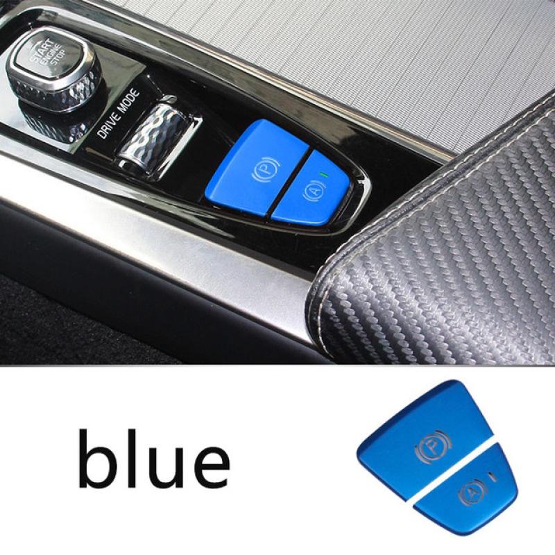 Автомобильные аксессуары для volvo XC60 XC90 S90 V90 V60 S60, кнопка запуска, нашивка для стояночного ручного тормоза, декоративные наклейки для автомобиля, Стайлинг автомобиля