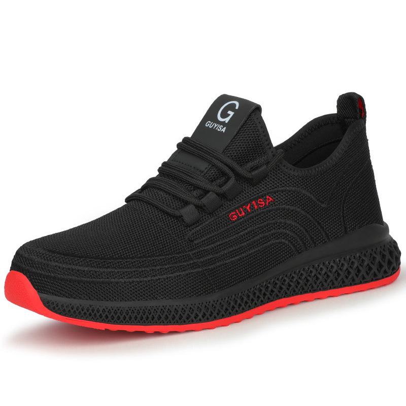 Мужские кроссовки со стальным носком, противоударная рабочая обувь, противопрокольная, противоскользящая, рабочая защитная обувь, защитная обувь, мужские и женские рабочие защитные ботинки, дышащие