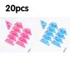 10/20pcs Triangle Corner Clips Set Transparent Colorful Page Holder Paper Clip File Index Clamp Office School Desk Organizer