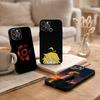 Seven D-Deadly Sins Meliodas Phone Case For iPhone17 16 15 14 13 12 11 Pro Max Plus,5G Soft Black Case