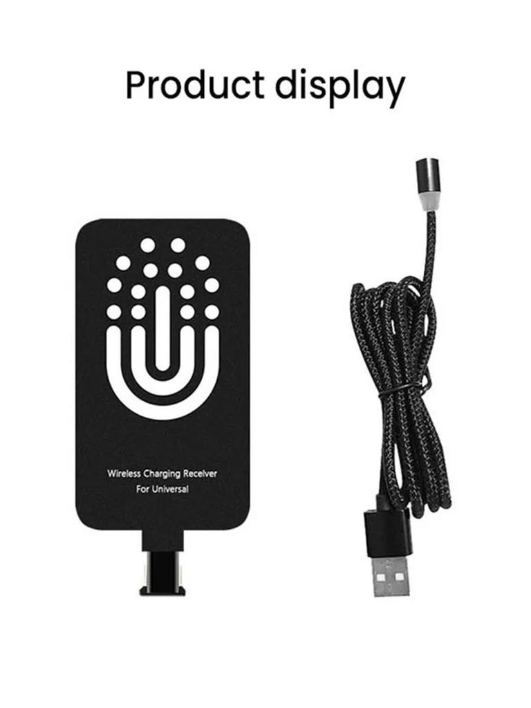 Magnetic Dual-Use Wireless Charging Receiver 5V2A/10 Watt Fast Charging Suitable for Xiaomi Sound Transmission Mobile Phone Charger Patch