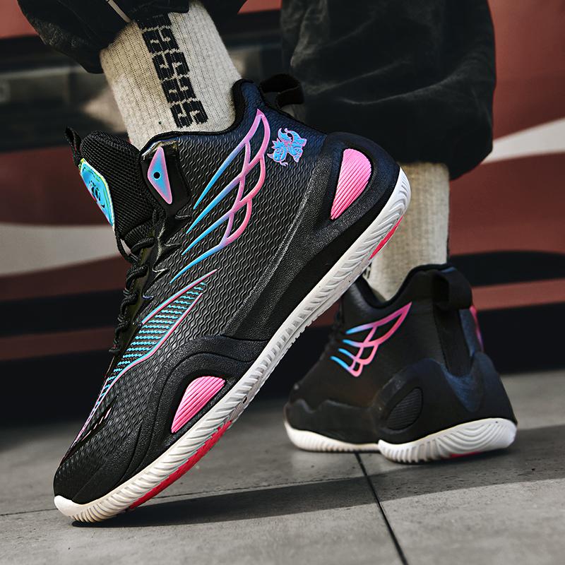 Мужские кроссовки дышащие кроссовки баскетбольные кроссовки амортизирующая подошва