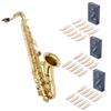 10pcs Professional Saxophone Reed Tone with Strength 2.0/2.5/3.0 for Bb Soprano Saxophone Reed Excellent Sound Durable