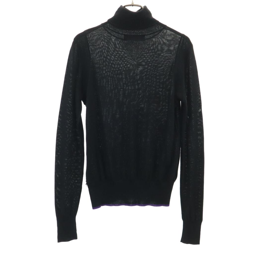 Paul Smith BLACK LABEL Long sleeve turtleneck knit M black sweater Women Used