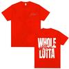 Хип-хоп рэпер Playboi Carti футболка с графикой Whole Lotta Red мужская винтажная с коротким рукавом мужская женская модная футболка топы