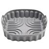 Square Fryer Baking Pan High Temperature Resistant Durable Grill Silicone Mat