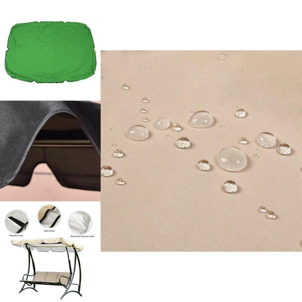 Anti-uv Swing Seat Canopy Cover With Bandages For Outdoor Use