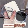 Outdoor Photochromic Myopia Glasses Unisex Ladies Trendy Minus Eyeglasses Luxury Color Changing Near Sight Sunglasses Diopter