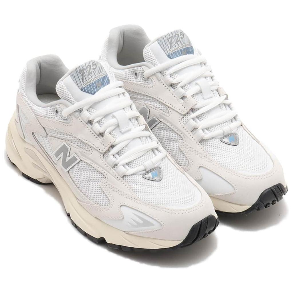 New Balance 725 Белые Отражающие Мужские Кроссовки Металлик-Серебристый ML725BA