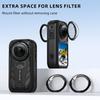 with Lens Cap Camera Body Cover Silicone Sleeve Skin Case for Insta360 X6 Action Camera Accessories