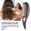 Dandruff Removal Comb for Women & Point Massage Tooth Hairbrush Men Hollow for Scalp & Grease Removal