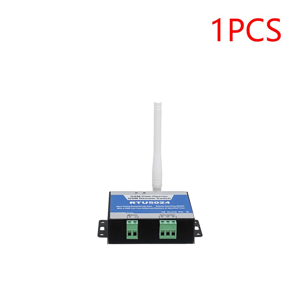 RTU5024 GSM Gate Relay-switch 850/900/1800/1900MHz Remote Control Wireless Door Access Opener with Antenna for Household Bedroom