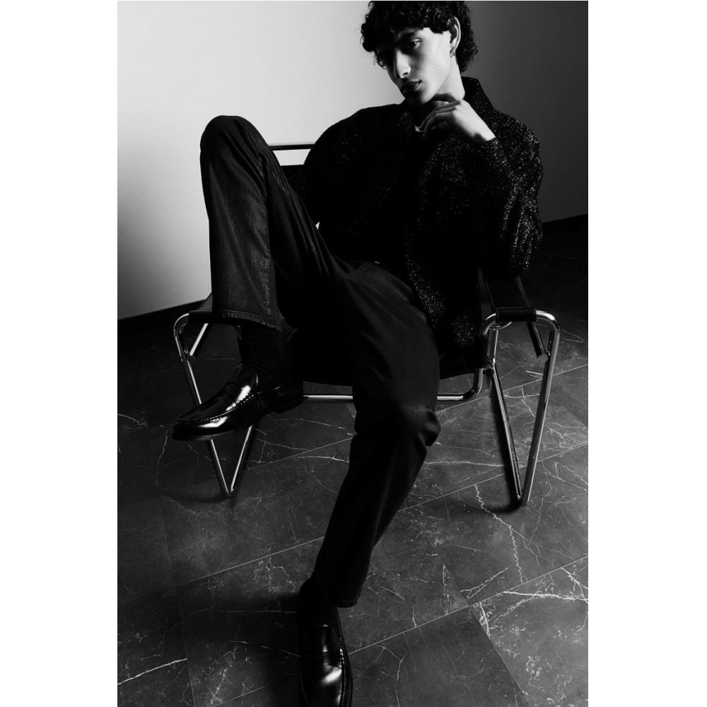 H M Regular Jeans Black