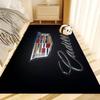 AABKH1 C-Cadillac Car Door Mat Washable Non-Slip Living Room Sofa Chairs Area Mat Kitchen Doormat Area Rug