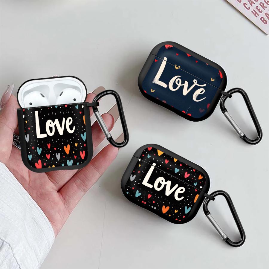 Красочные Чехлы для Наушников Сердце Любовь Чехол Для Airpods Pro 1 Pro3 4 Pro2 3 2