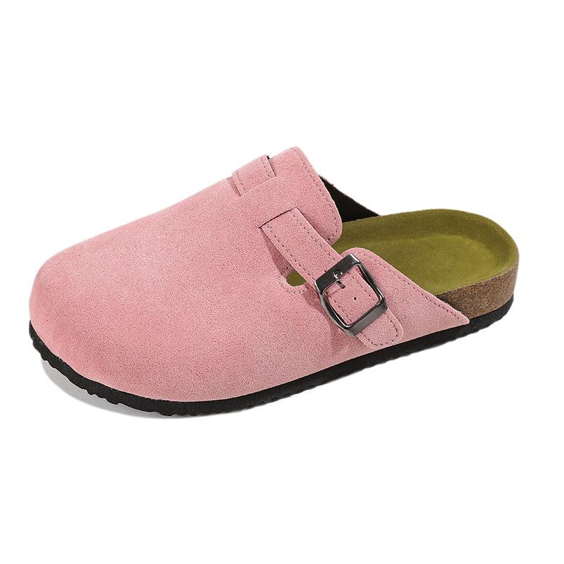 Fashion Classic Cork Clogs Slippers Women Men Soft Footbed Suede Sandals with Arch Support Trendy Beach Slides Home Men Mules