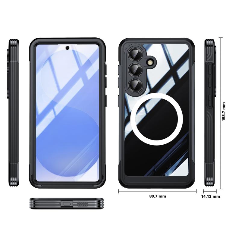 RedPepper PC‑Metal MagSafe Tempered Glass Protective Phone Case For Samsung Galaxy S26 Ultra 5G