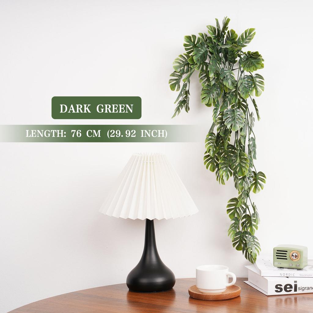 79см Искусственные Зеленые Растения Подвесные Листья Плюща Редис Морские Водоросли Виноград Поддельные Цветы Лиана Дом Сад Стена Вечеринка Украшение