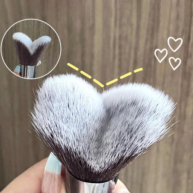V-Shaped Jaw Line Cheekbone Repair Brushes Facial Contour Shadow Brush Professional Shadow Smudging Brush Face Makeup Tools
