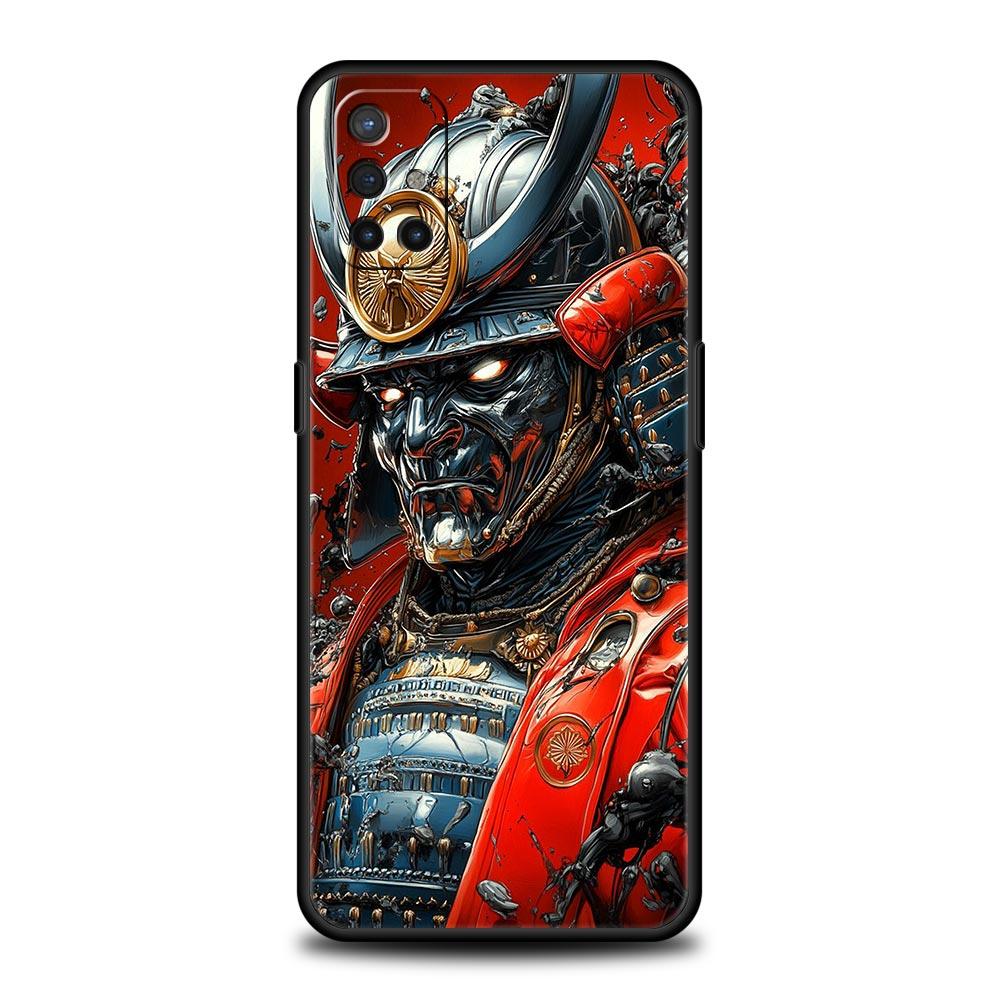 Чехол для телефона для OnePlus 15 13 12 11 10 9 8 7T Pro 13T 13R 12R 10R 9RT 8T Nord 2T CE 2 3 5G Lite Cover Япония Лицо Призрака Самурай