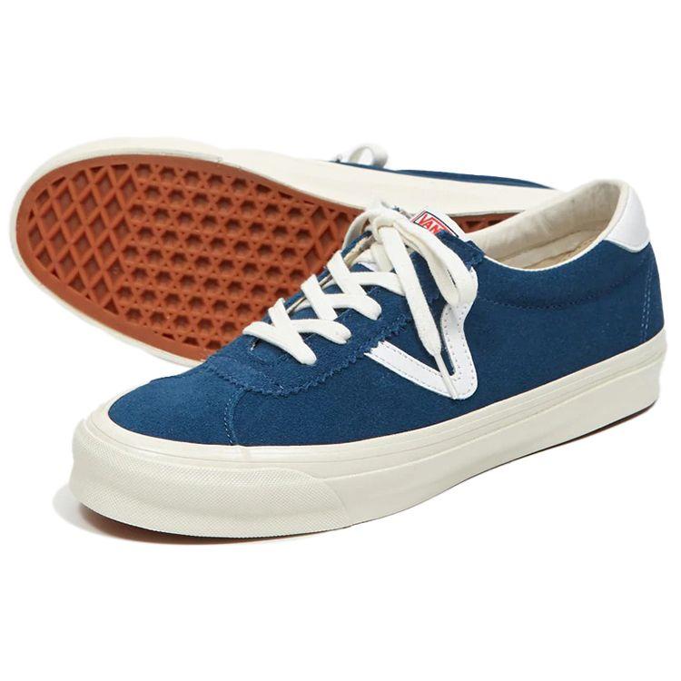Vans Vault OG Epoch LX Повседневные низкие кеды для скейтбординга Унисекс кроссовки Темно-синие VN0A4U12XMN