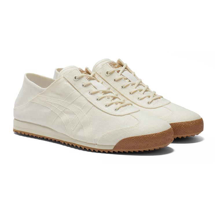 ONITSUKA TIGER Женские кроссовки Mexico 66 Sd Paraty цвета слоновой кости с резиновой подошвой 1183C432-750