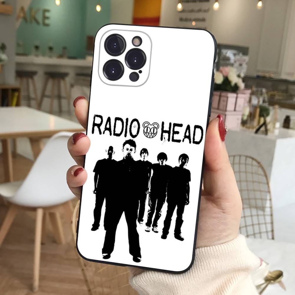 Чехол для телефона Rock-группы R-Radiohead для IPhone 17 Air 16 Pro Max 15 14 13 12 11 Mini Мягкая задняя крышка из ТПУ