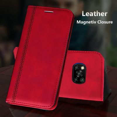 Для Xiaomi Poco X3 NFC чехол Роскошный кожаный флип-кожаный мягкий силиконовый чехол с подставкой для книги Xiaomi Poco X3 X 3 NFC PocoX3 Магнитный кошелек чехол для телефона Fundas