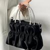 Diamond Handbag Celebrity Temperament Macaron Fresh Fold Cloud Chain Crossbody Bag Handheld