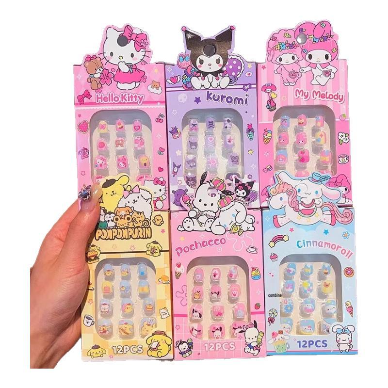 COODORA Kids Press-On Nail Art Set