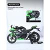 Литая модель мотоцикла Kawasaki Ninja400 1/12 - Звуковые и световые эффекты - Аутентичные детали - Развлечения для детей и любителей мотоциклов