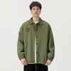 American Army Green Casual Jacket Men'S Loose Large Size Top Clothes Flight Jacket Trendy Brand