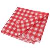 Red Gingham Plastic Disposable Wipe Check Tablecloth Party Outdoor Picnic Bbq