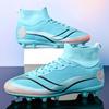 2024 Men's Soccer Shoes Large Size Ultralight Football Boots Boys Sneakers Non-Slip AG/TF Soccer Cleats Ankle Boots Unisex