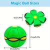 Outdoor Sports Stepping On the Ball Toy Stepping On the Deformed Elastic UFO Ball Magic Puzzle Children Flat Throwing Disc Ball.
