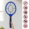 Handheld Bug Zapper Anti Mosquito Swatter Racket Multifunctional Electric Fly Swatter Battery Powered Insects Killer Racket
