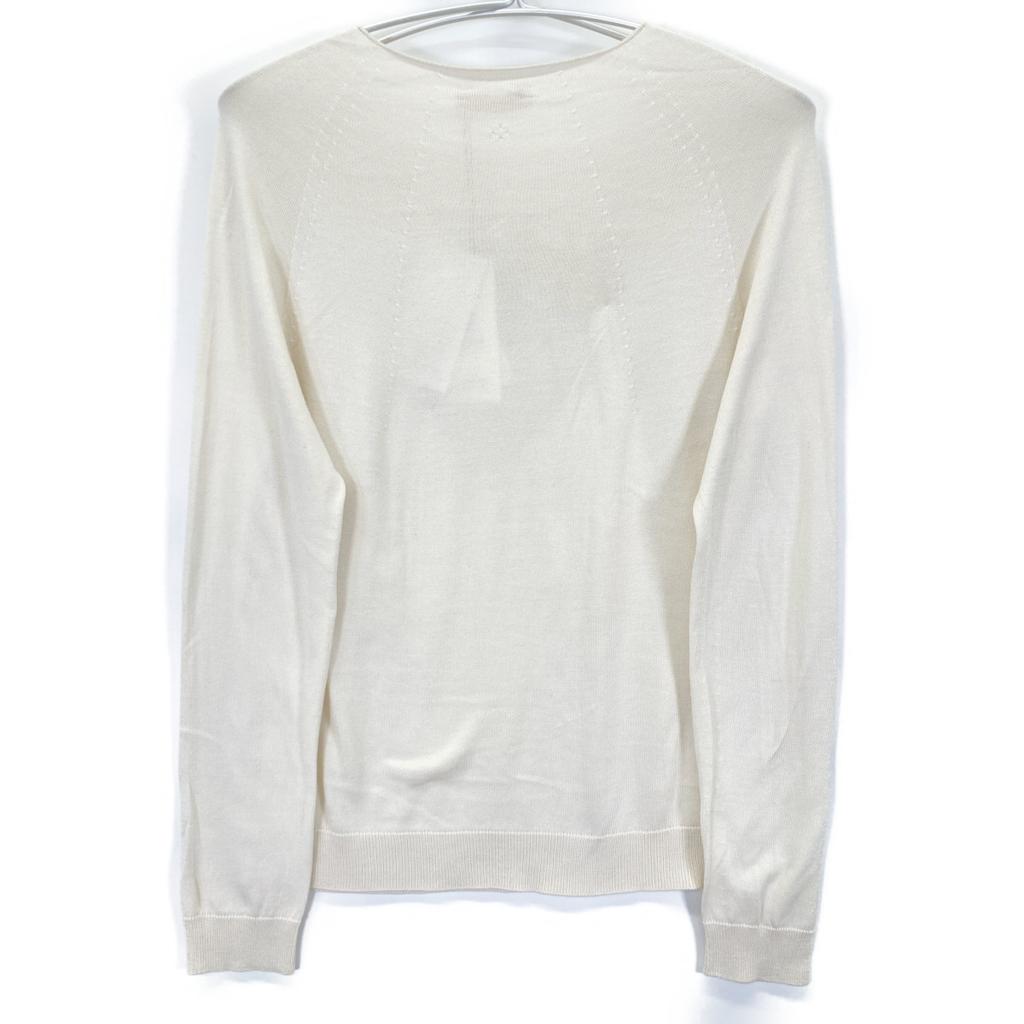 TOYOBOSHI AZUMI 13IT-MS0002 MAYUCA 100% Шелковый трикотажный топ топы 2 Слоновая костьБ/у