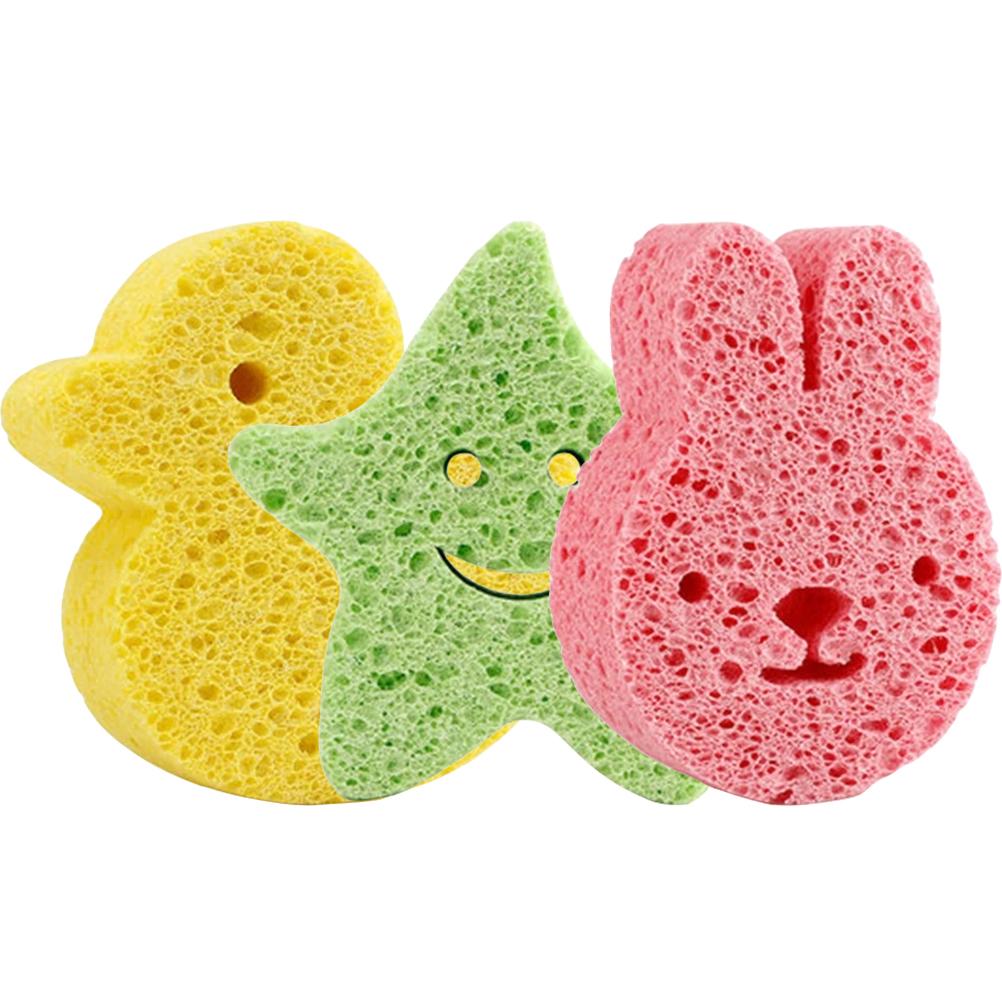 Foam Loofah Sponge Body Wash Children's Bath Accessories Baby Shower Tools Sponges