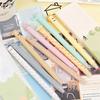 8Pcs Animal Themed Erasable Gel Pens 0.7mm Fine Tip Pens for Smooth Writing Fun Writing Tools for School Office Note Taking
